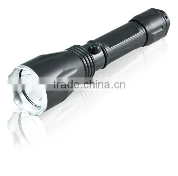 F19 Classical Type LED Aluminum high power flashlight for 1*18650 battery torch