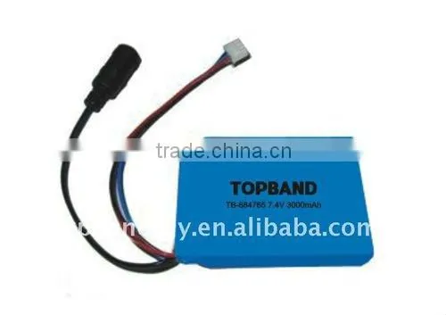 New Lithium polymer tool battery 7.4V3000mAh TB-884765