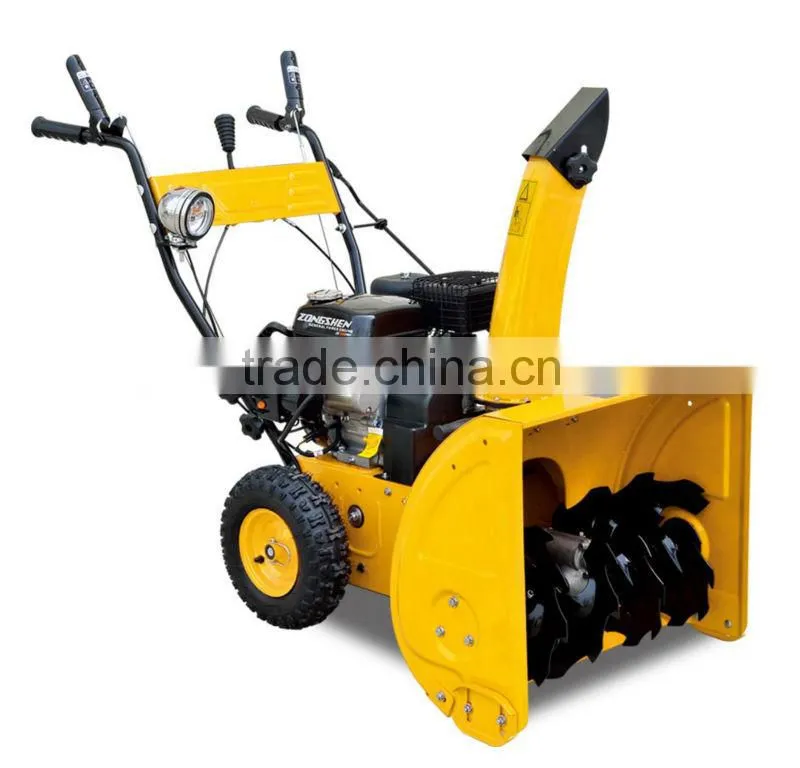 2014 New model premium gasoline engine oil snow thrower
