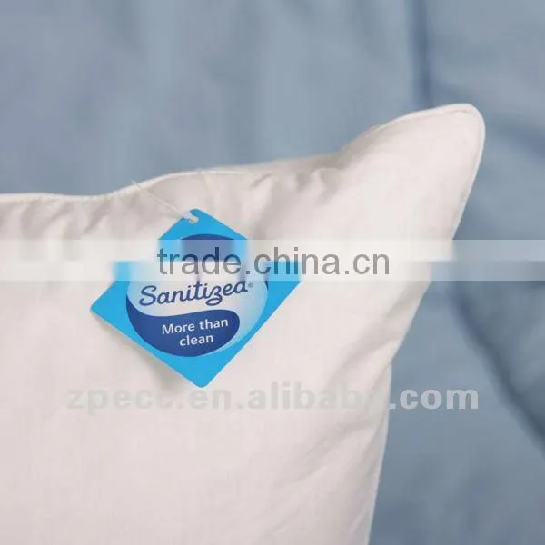 Cotton White Color Shell Sanitized Bed Hotel Pillow