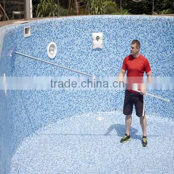 Swimming pool 18'' cleaning metal back wall brush