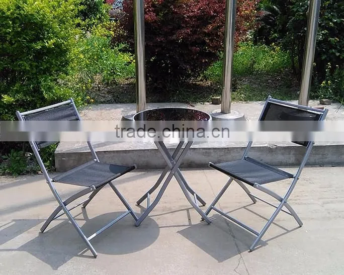 Metal table and chairs, garden furniture/wilson and fisher patio furniture