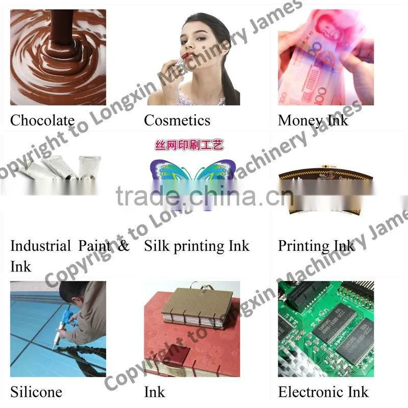 sol coating high efficient three roller mill/3 roller mill/ triple roller mill