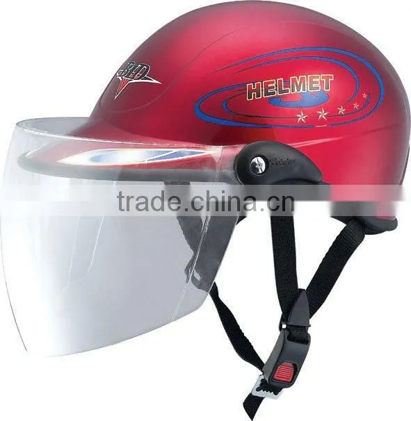 The sturdy half face helmet