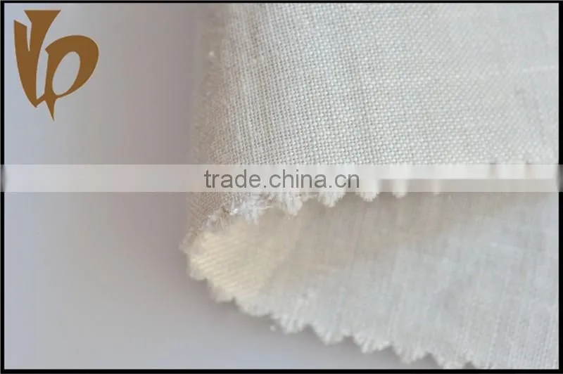good quality ramie and cotton interwoven fabric yarn dyed fabric for dress shirt