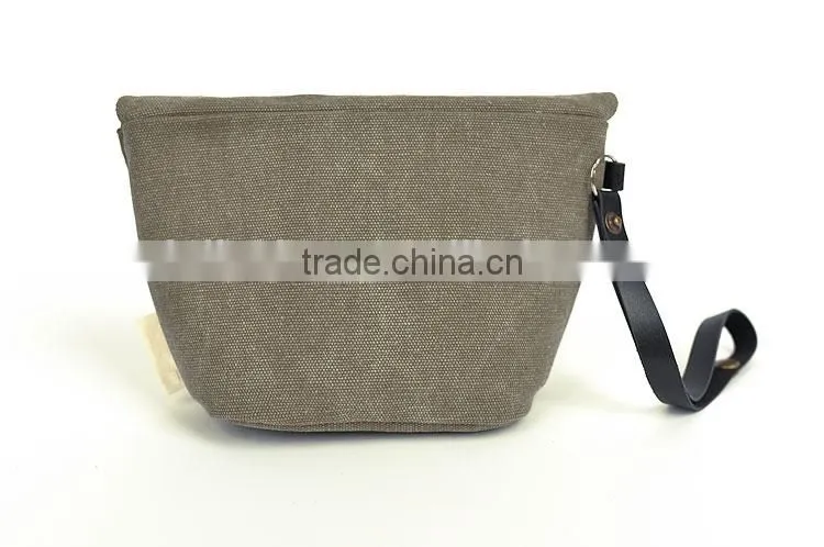 Vintage Canvas Mini Pouch