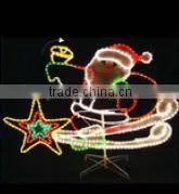 charming outdoor 3D LED christmas motif light