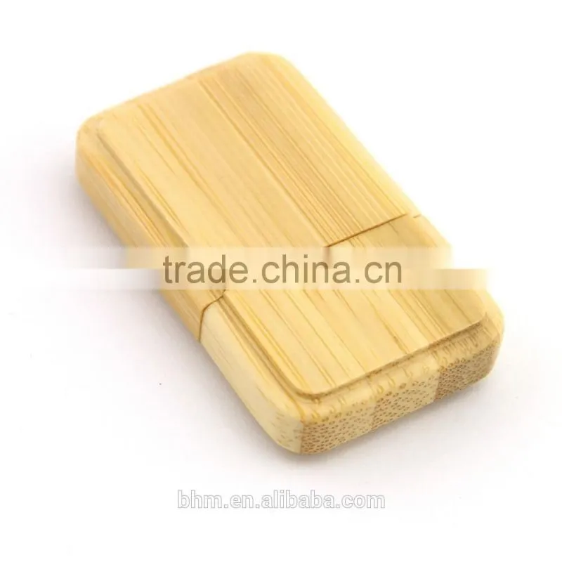 Fashion design promotional bulk wood usb flash drive with logo customized