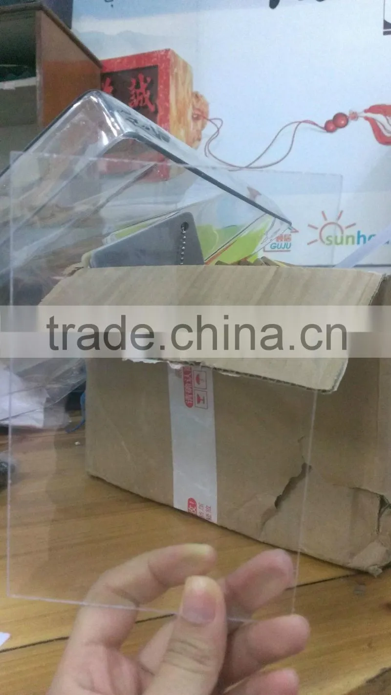 House designs decoration color clear acrylic sheet / acrilic