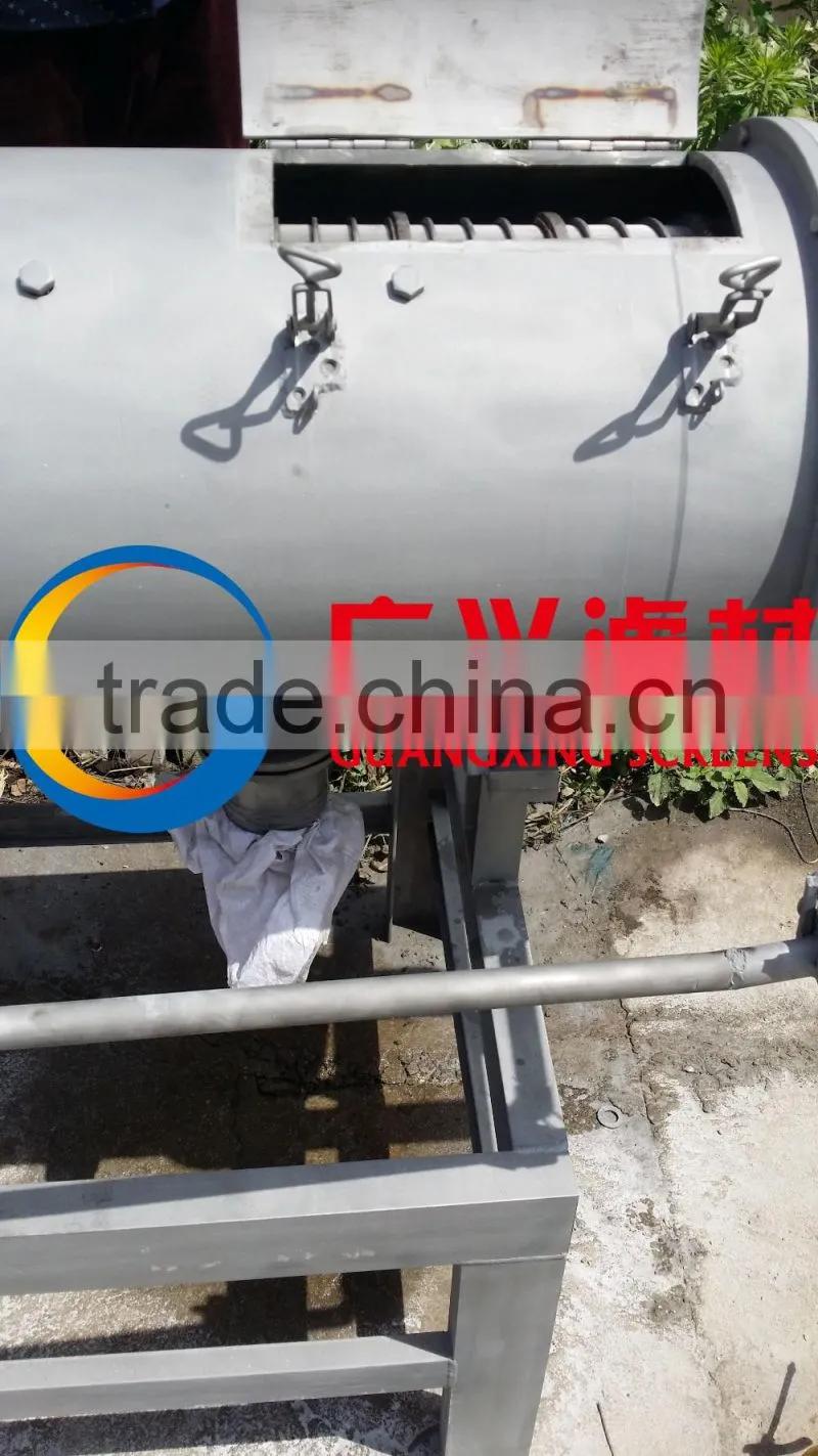 wedge wire drum screen for Pig Manure animal Manure Separator
