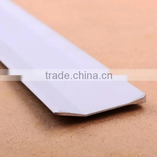 silver Non-slip ruler/straight edge aluminum ruler