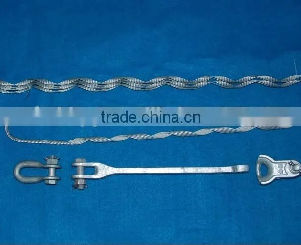 Preformed guy grip dead-end adss cable accessories overhead power line accessories