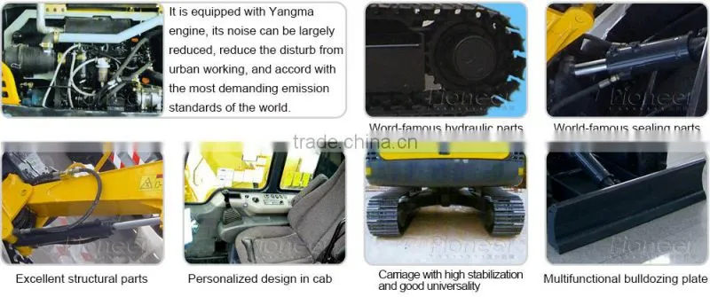 2015 High Quality Mini Excavators Used Low Price