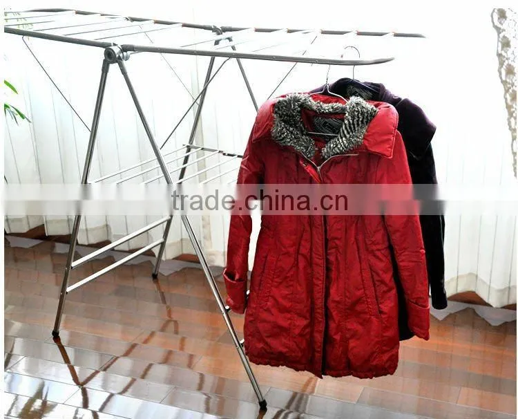 Stainless steel clothes rack