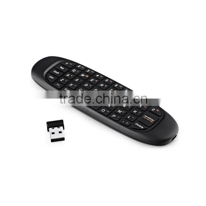 Original 2.4GHz T10 Air Mouse Rechargeable Wireless Air Fly Mouse with Keyboard