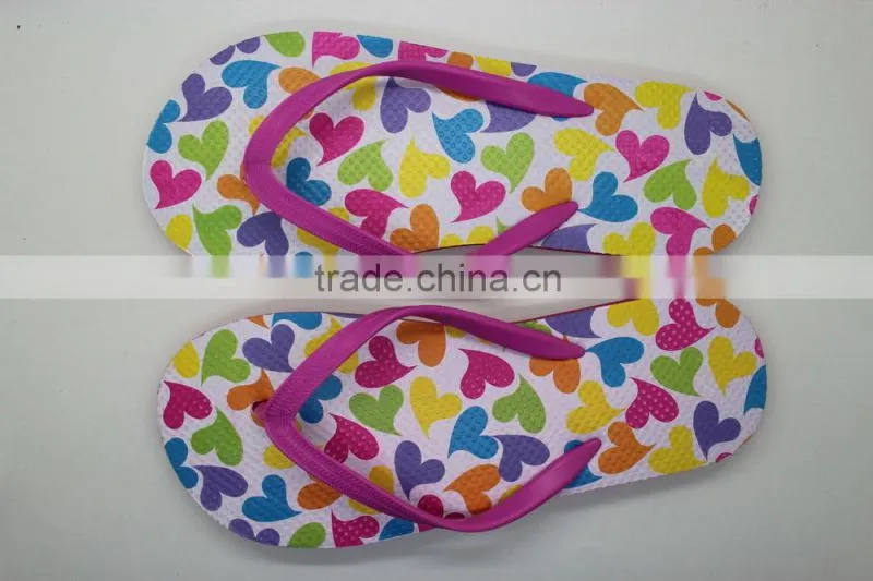 Ladies rubber flip flop beach sandals