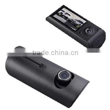 G Sensor X3000 car DVR2.7 inch Dual cameras GPS tracking