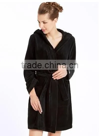 OEM manufacturer women robe/coral fleece women robes/flannel women robes/ velvet women robes