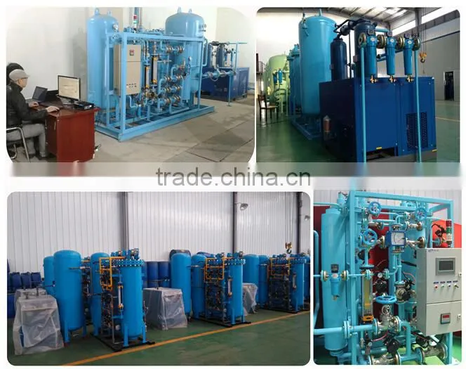 VPSA Oxygen generator plant with high performance