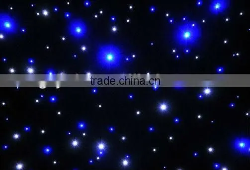 RGB led start cloth light/ led star curtain