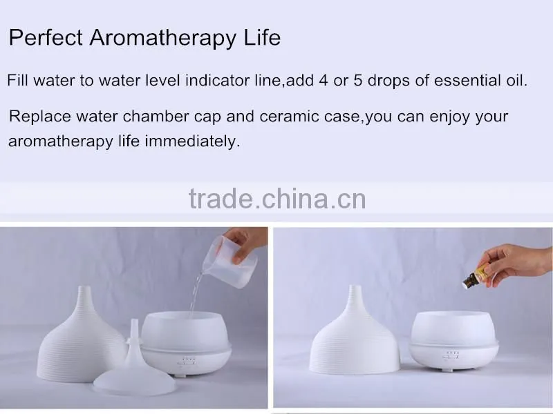 eco-friendly 500 ml porcelain aroma diffuser