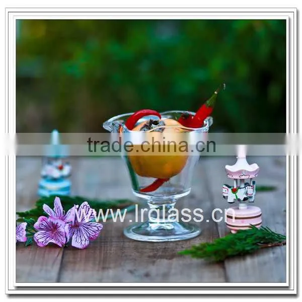 High Quality Transparent Ice Cream Sundae Cup