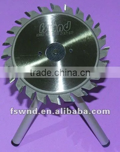 Good Heat-resistance Japan SKS-51 saw blank Adjustable Slot Scoring TCT Circular Saw Blade