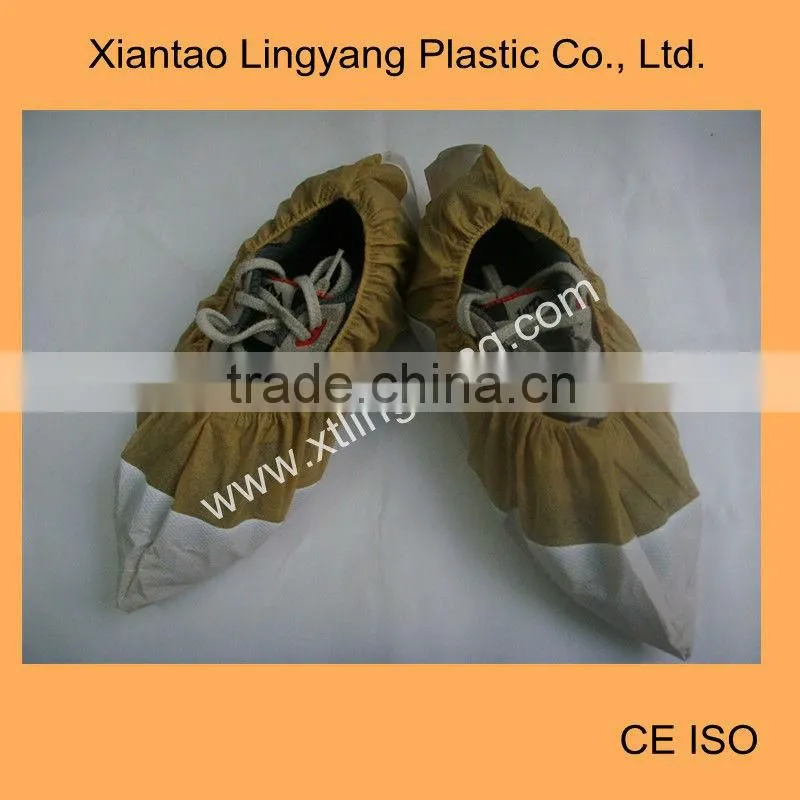 CPE coated Disposable Overshoes