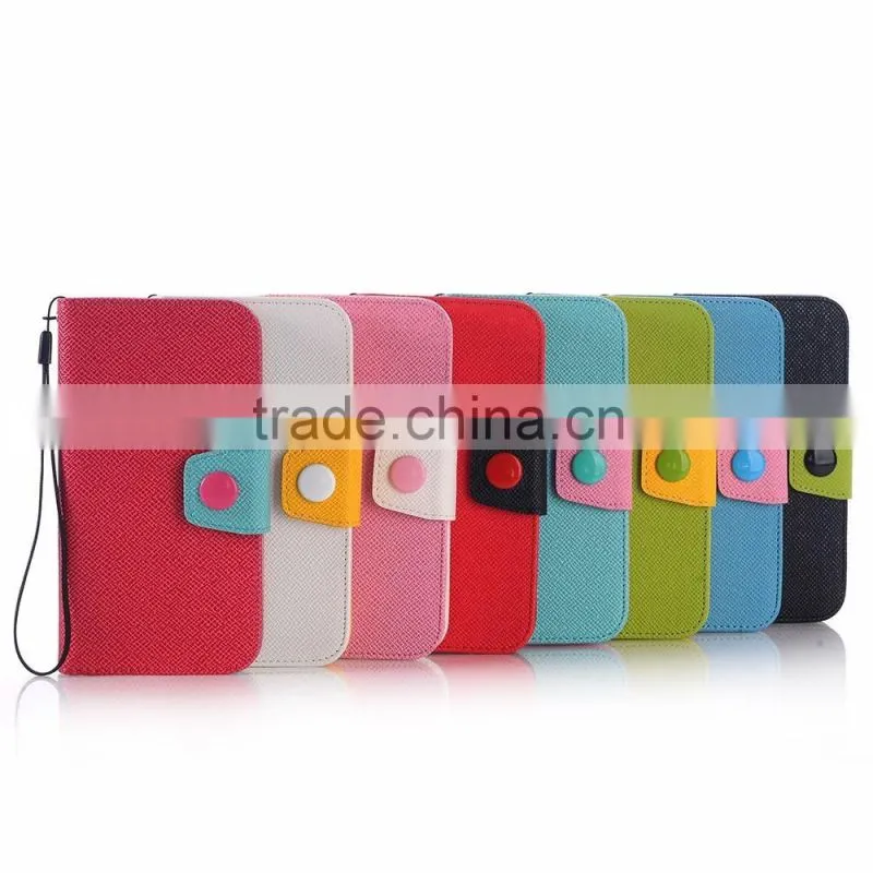 Leather Cover Case for Samsung Galaxy S6 New Popular Fancy Diary Case for Samsung S6