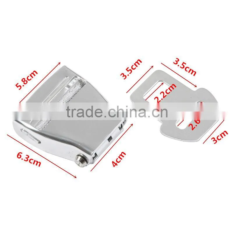 High quality airplane seat belt l buckle
