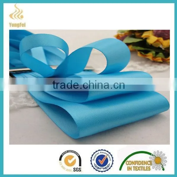 Wholesale colorful rainbow satin ribbon for gift wrapping