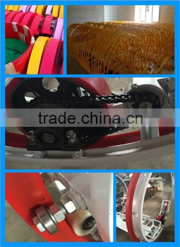 Attractive battery operated balanced happy le bar car rotating amusement rides