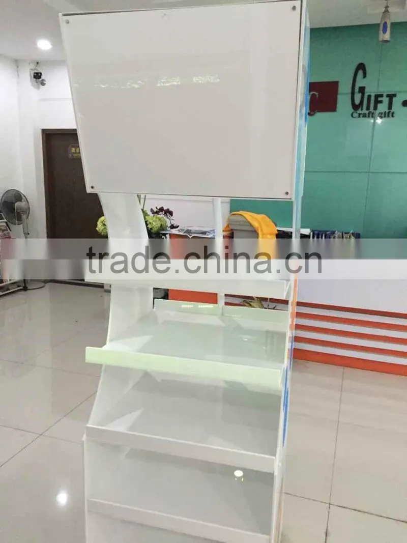 custom acrylic cosmetic display stand display rack