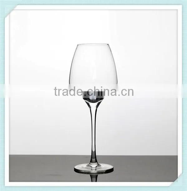 Cheap hand made glass wine cup red wine glass cup with good quality
