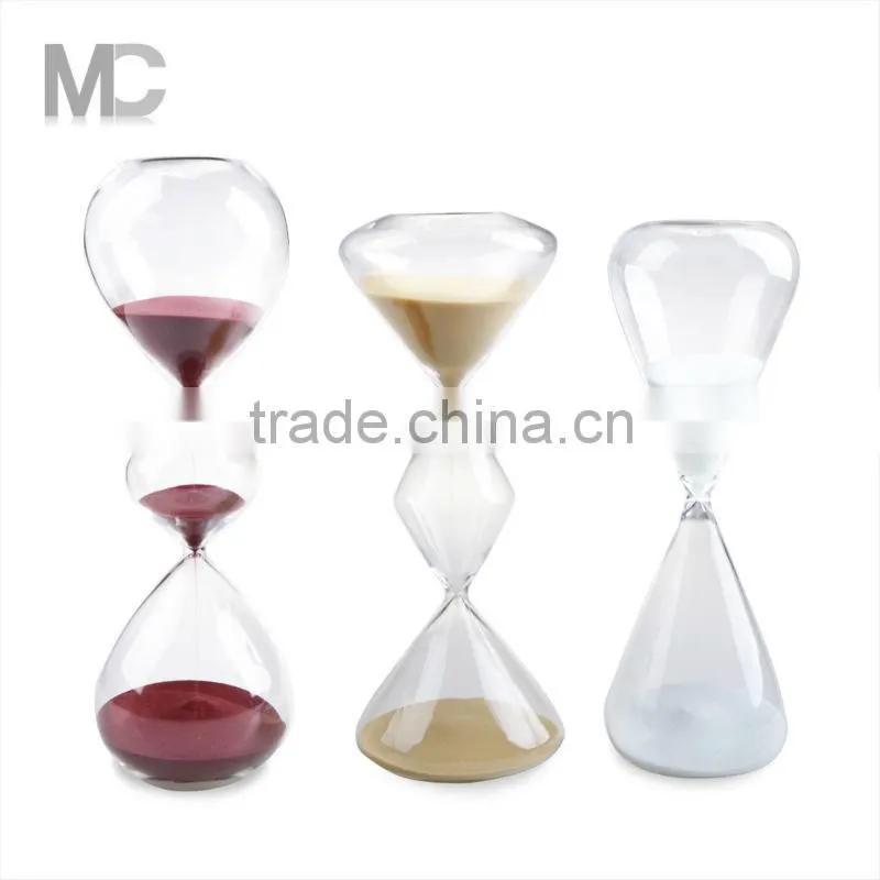 Wholesale blown sand timer with metal frame