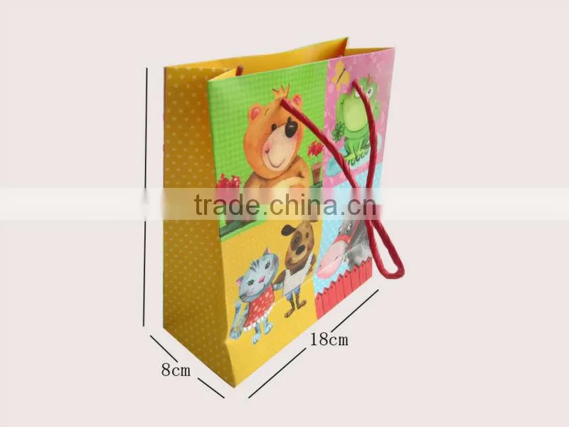CYMK Lovely Kids Decorate Gift Paper Bag
