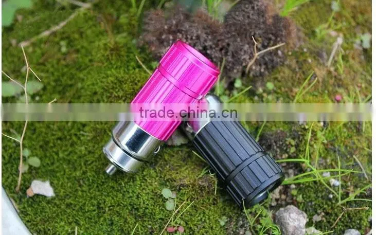 Mini car rechargeable flashlight torch self charging emergency light