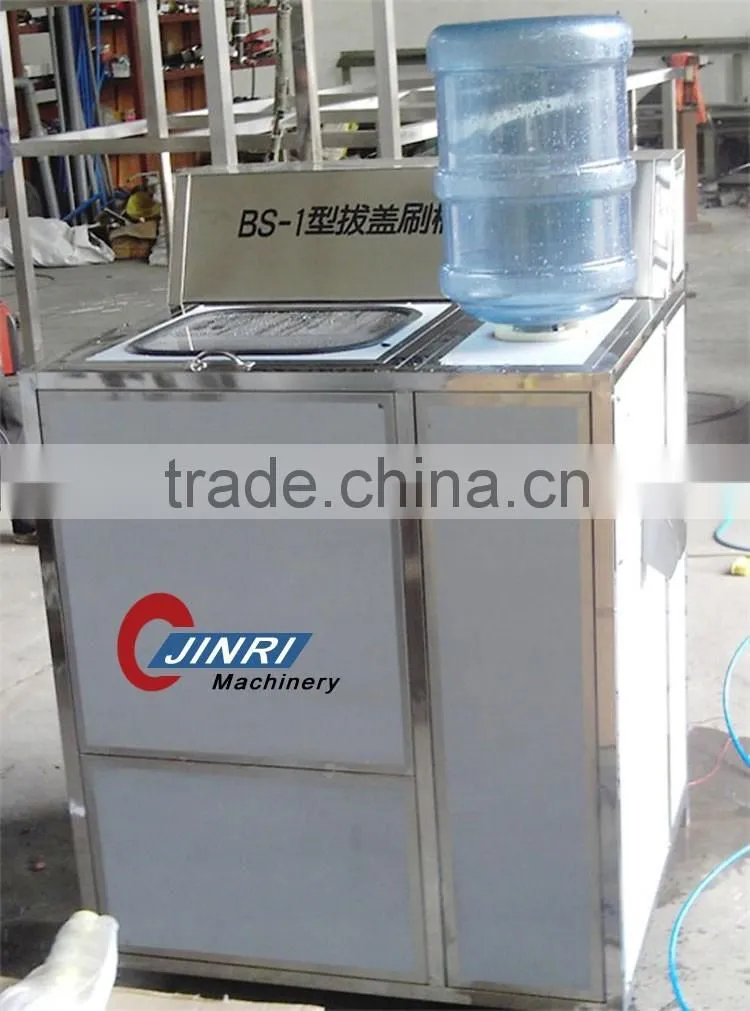 2016 exports to Chile drinking water 5 gallon semi-automatic de-capper/filling machine
