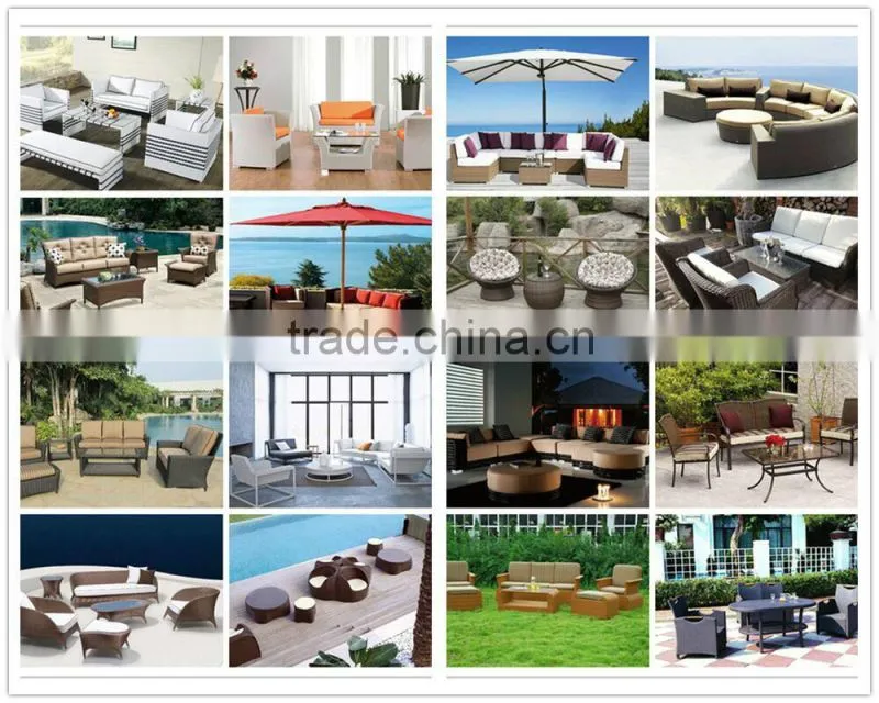 Outdoor rattan furniture