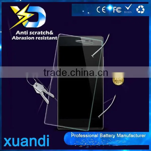 For Huawei P7 mobile use tempered glass screen protector wholesales price