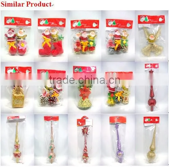 Christmas Ornament, Christmas Decoration/Santa Claus Pendant/2 pc each set