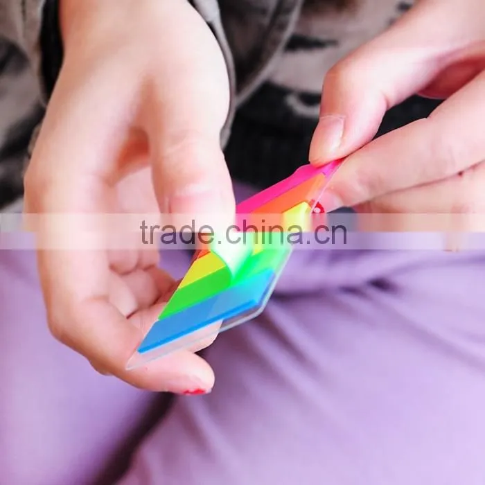 Cute Transparent Sticker Sticky Notes notepad Bookmark Mark Memo pad