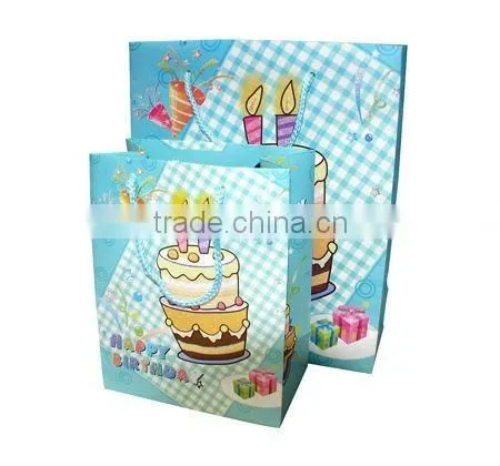 eco-friendly recycable kraft paper shopping bag manufacturer