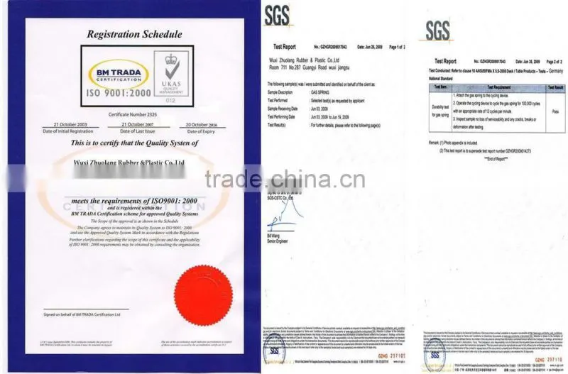 fangyuan high quality compress gas lift gas spring gas strut