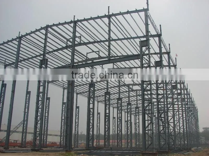 durable prefab heavy steel structures for workshops