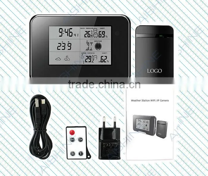 indoor hd hidden spy camera hidden security multi-functional clock cameras