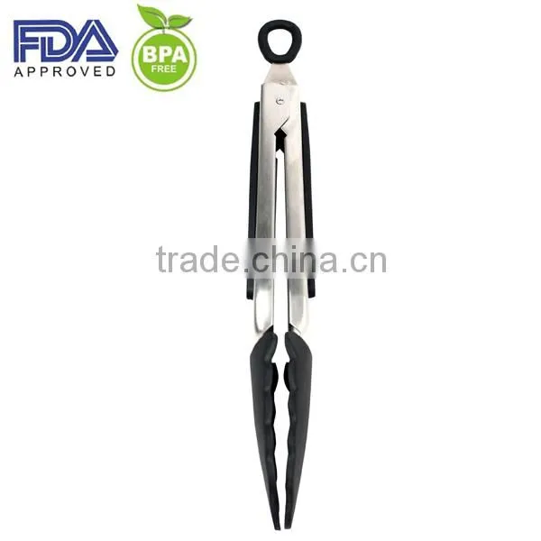 Kitchen Accessory Silicone Food Tong / Cooking Function of Food Tongs
