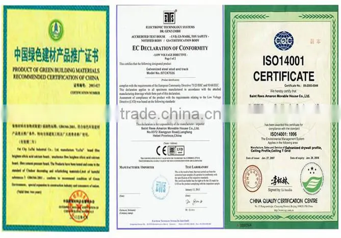 Middle East gi furring channel/ C Channel/drywall system