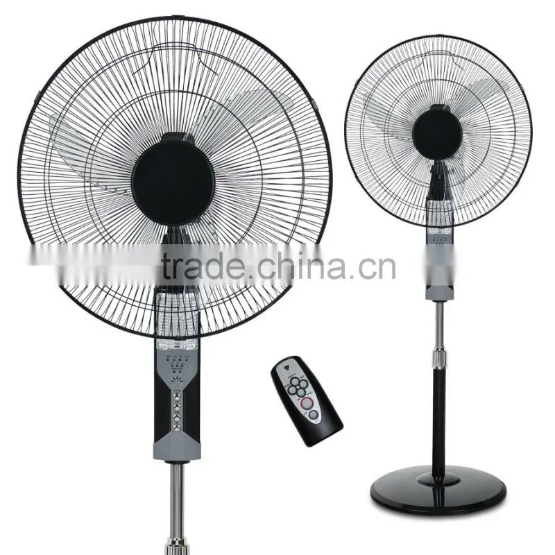 2016 hot selling noiseless stand fan price adjustable fan, DC 48v fan