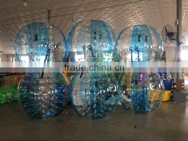 New different color body zorb/loopy ball for two team!!